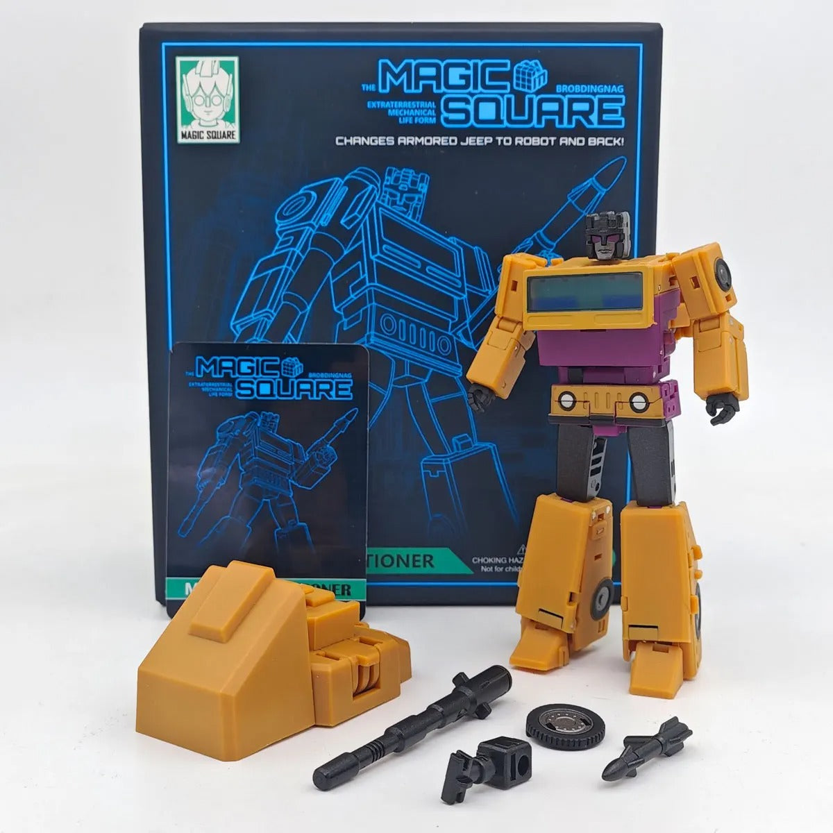 Magic Square MS B52C B52R Bruticus Combiner Swindle Munitioner Repaint Version