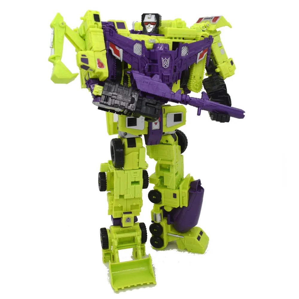 Haizhixing 6 In 1 Combined Robot Devastator Denfensor Superion Bruticus