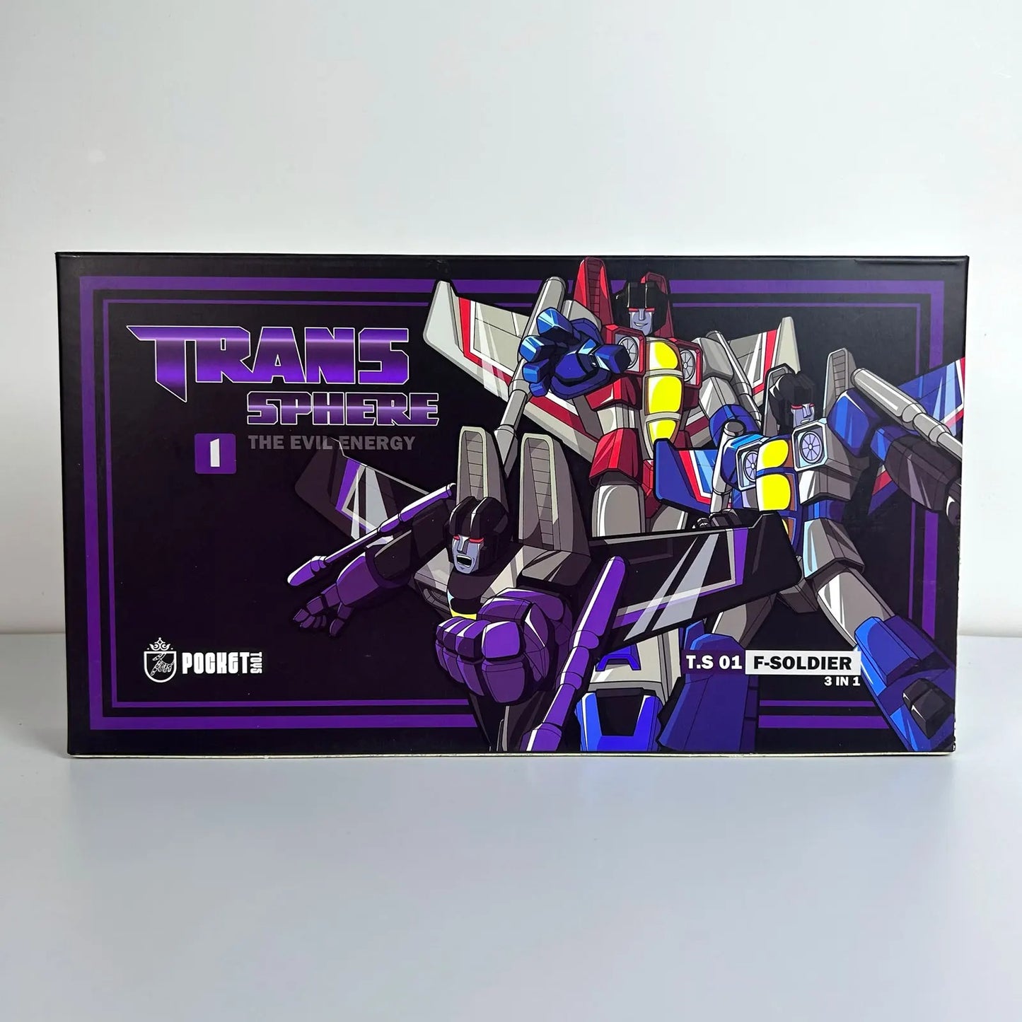 Pocket Toys PT PT-F15 PT F15 Starscream Skywarp Thundercracker