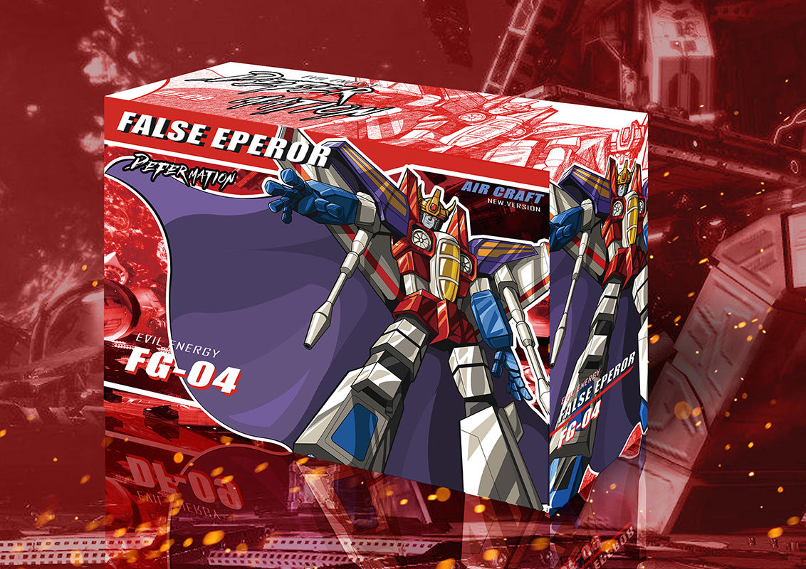 FG04 Starscream With Stand And Cape Crown