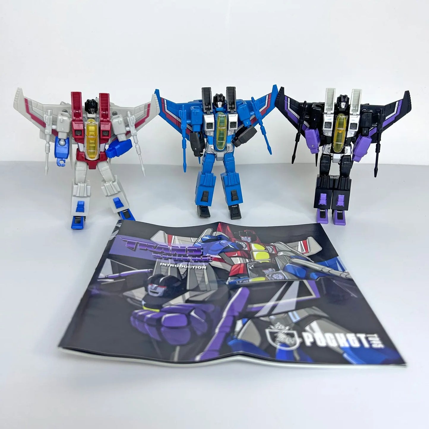Pocket Toys PT PT-F15 PT F15 Starscream Skywarp Thundercracker