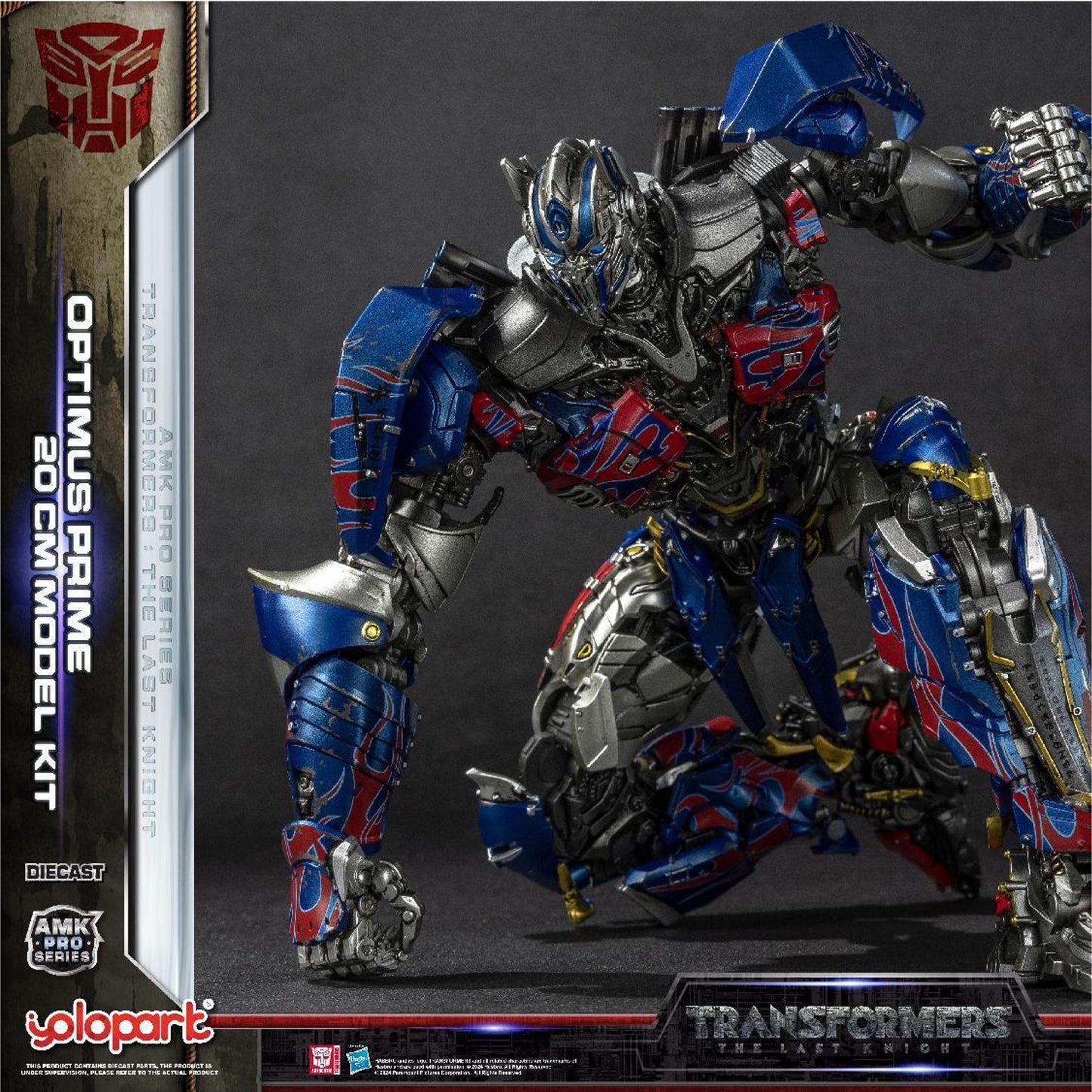 YOLOPARK The Last Knight AMK PRO Series 20cm Optimus Prime