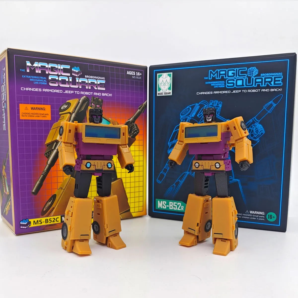 Magic Square MS B52C B52R Bruticus Combiner Swindle Munitioner Repaint Version