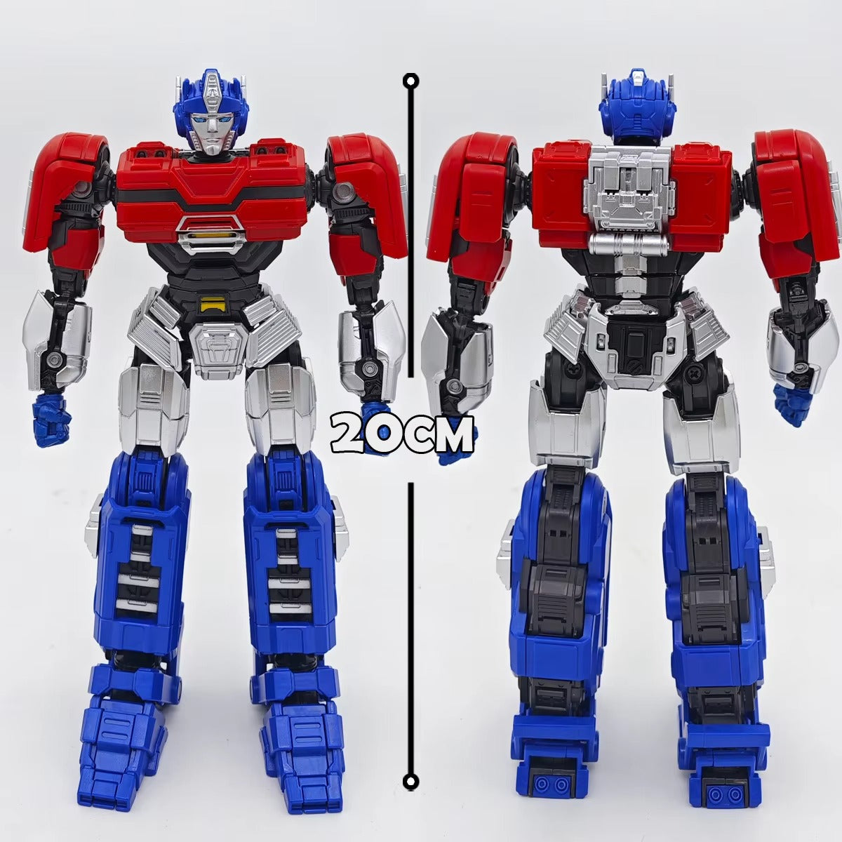 YOLOPARK Transformers Optimus Prime Cogged Mode,7.87 Inch