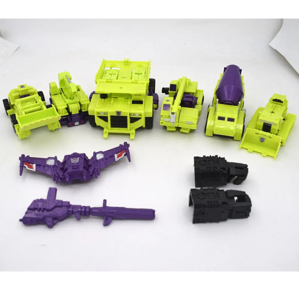 Haizhixing 6 In 1 Combined Robot Devastator Denfensor Superion Bruticus