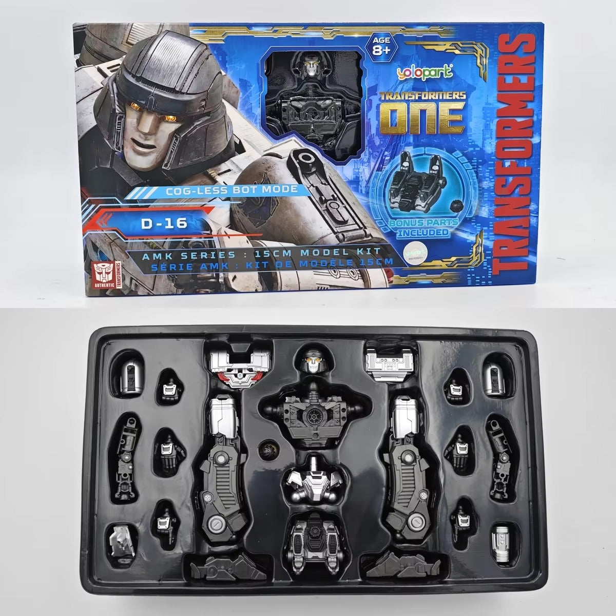 YOLOPARK Transformers One Megatron Cog-less Mode,5.9 Inch