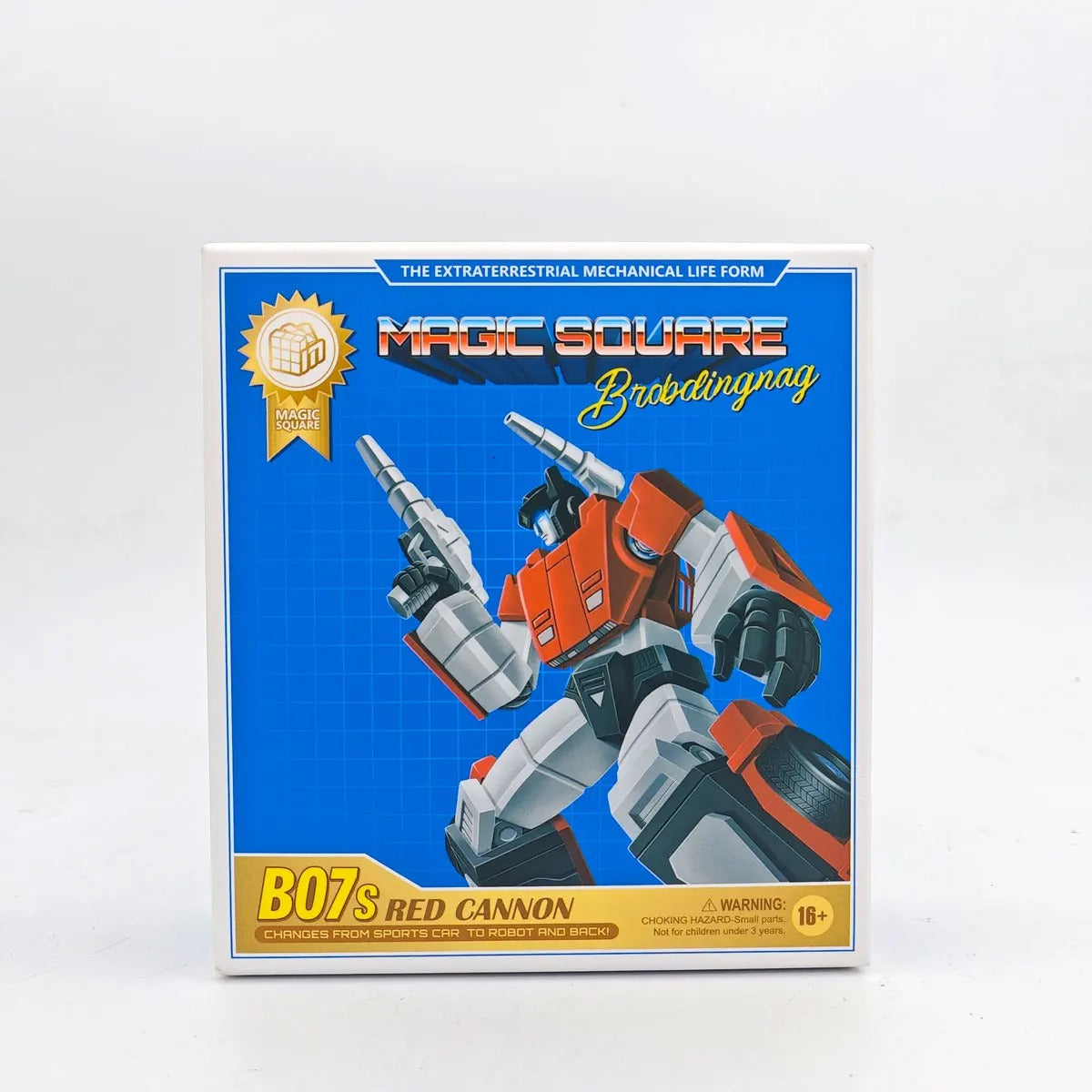 Magic Square MS B07S Red Cannon Sideswipe Repaint 2025 Version