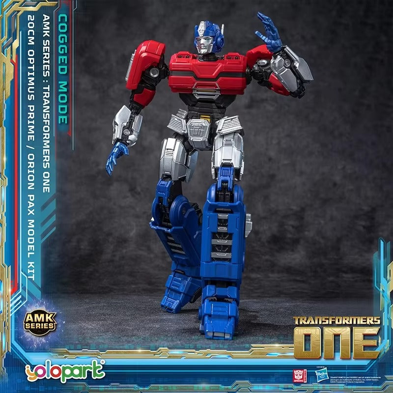 YOLOPARK Transformers Optimus Prime Cogged Mode,7.87 Inch