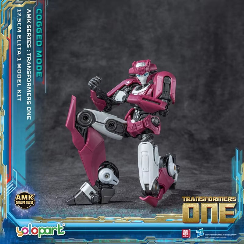 YOLOPARK Transformers One Elita-1 Cogged Mode Action Figure,6.89 Inch