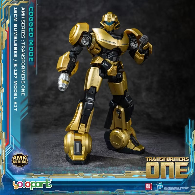 YOLOPARK Transformers One Bumblebee Cogged Mode Action Figure,6.3 Inch