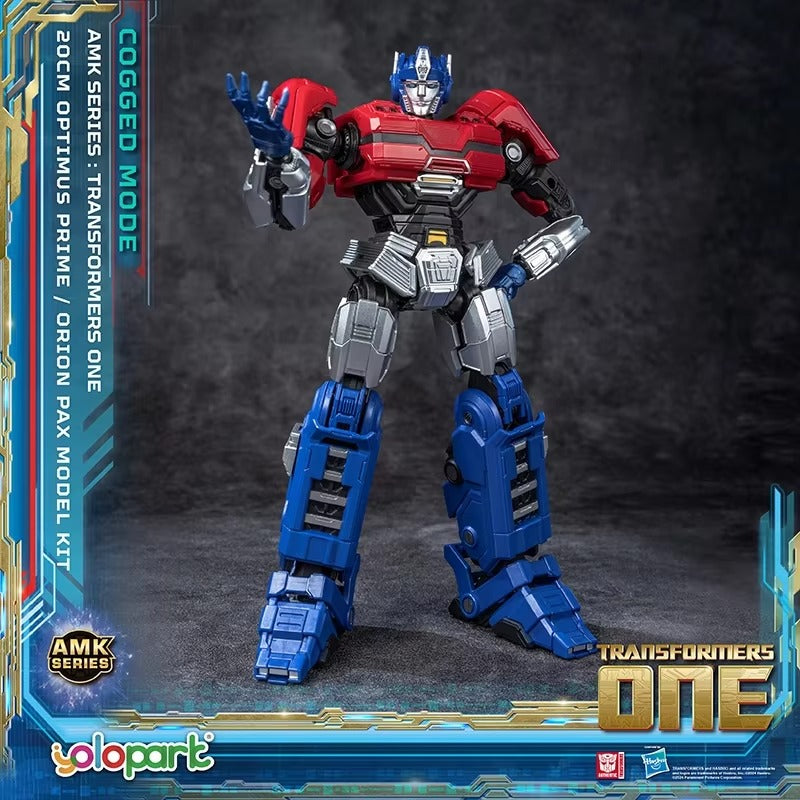 YOLOPARK Transformers Optimus Prime Cogged Mode,7.87 Inch