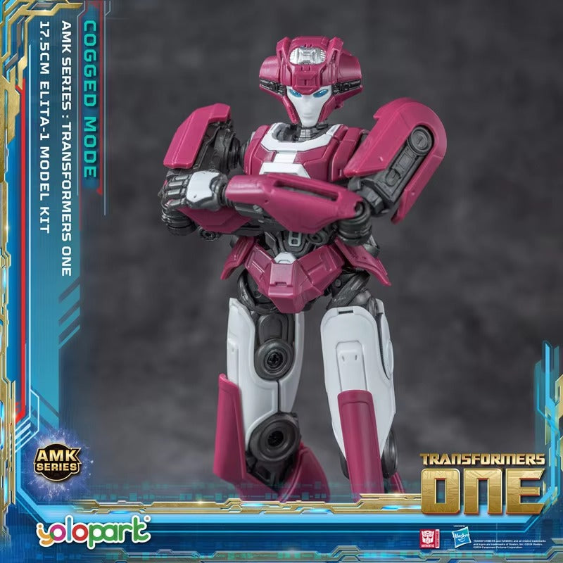 YOLOPARK Transformers One Elita-1 Cogged Mode Action Figure,6.89 Inch